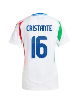 Italija Bryan Cristante #16 Zenski Gostujuci Dres EP 2024 Kratak Rukavima